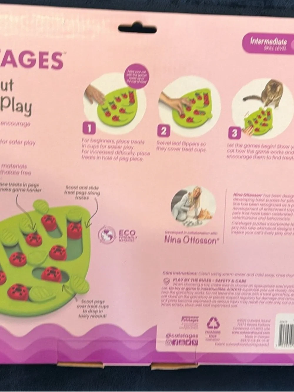 Buggin' Out Puzzle & Play - Pink and Green